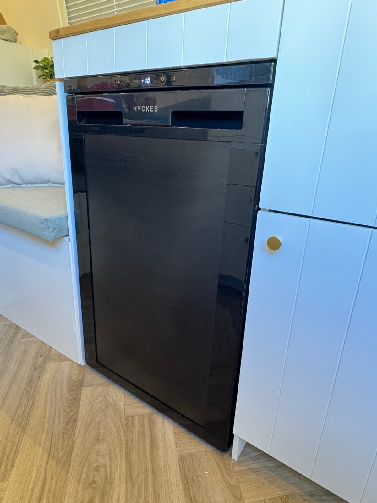 Hyckes HyFridge 85 compressor koelkast, 200 liter of meer, Ophalen, Zo goed als nieuw, Zonder vriesvak