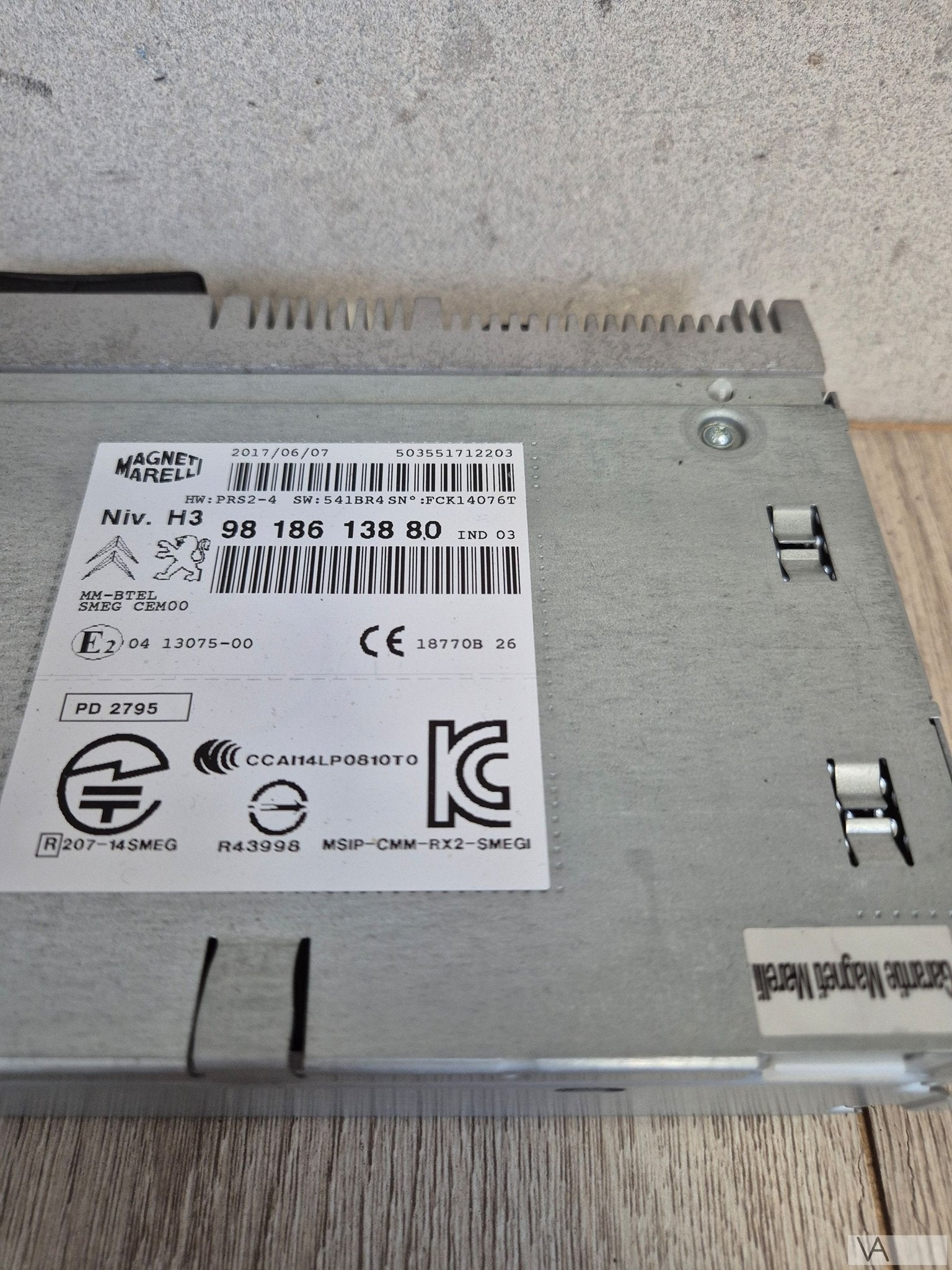 Peugeot 308 2013 - 2021 radio navigatie module 9818613880, Auto diversen, Ophalen of Verzenden, -, -, -