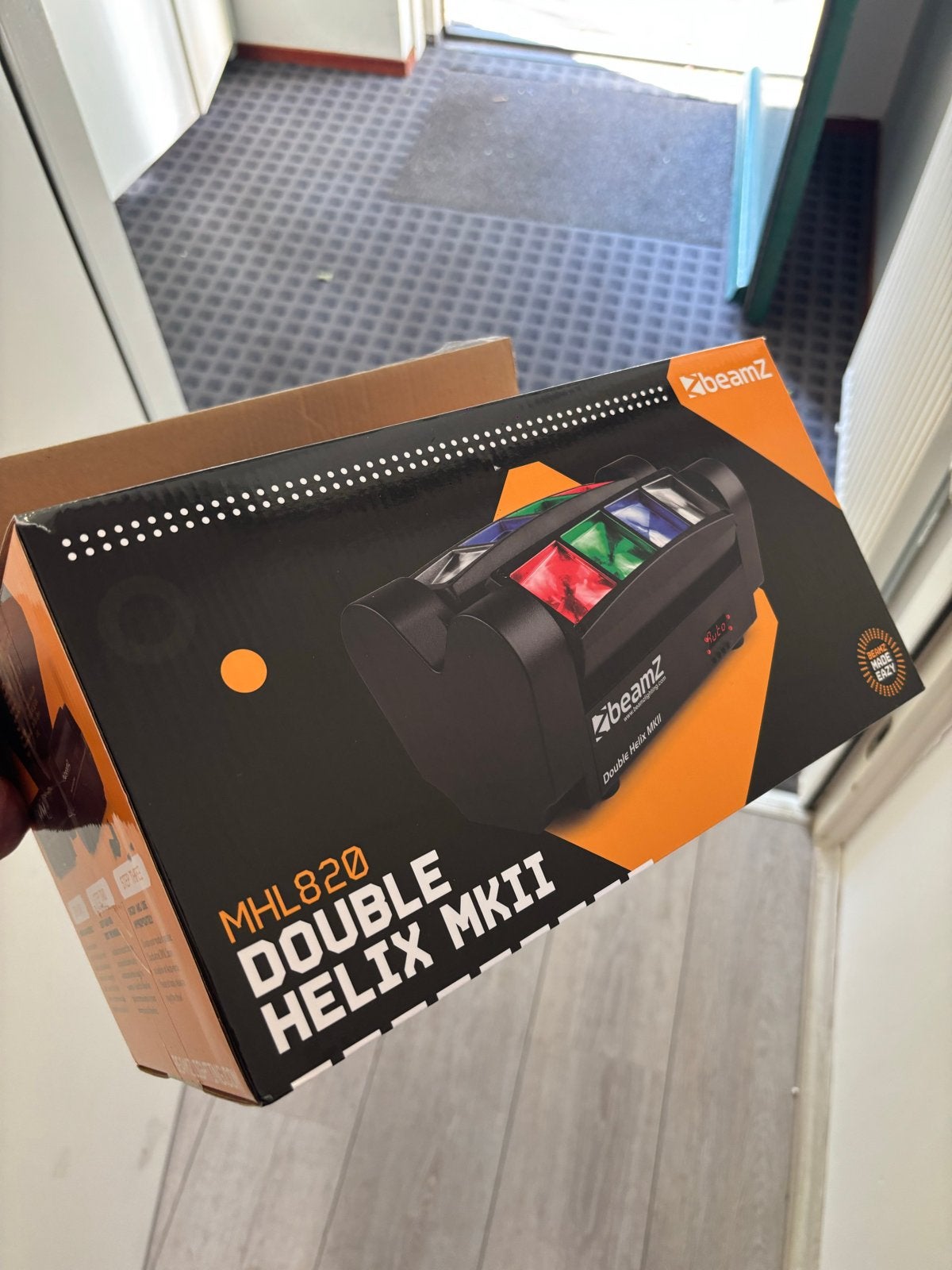 BeamZ MHL820 Double Helix MKII Lichteffect, Ophalen, Zo goed als nieuw, Licht, Geluidgestuurd