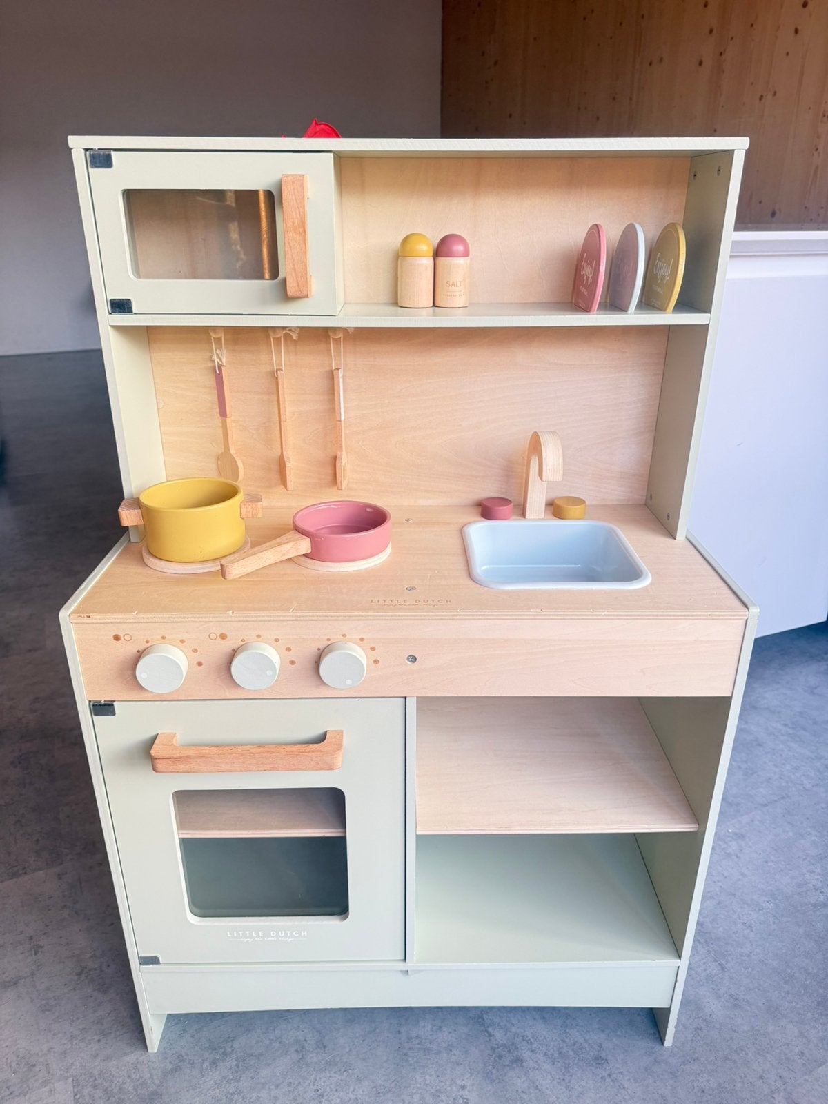 little dutch houten keukentje, Ophalen, Zo goed als nieuw, Hout, Speelkeuken-accessoire