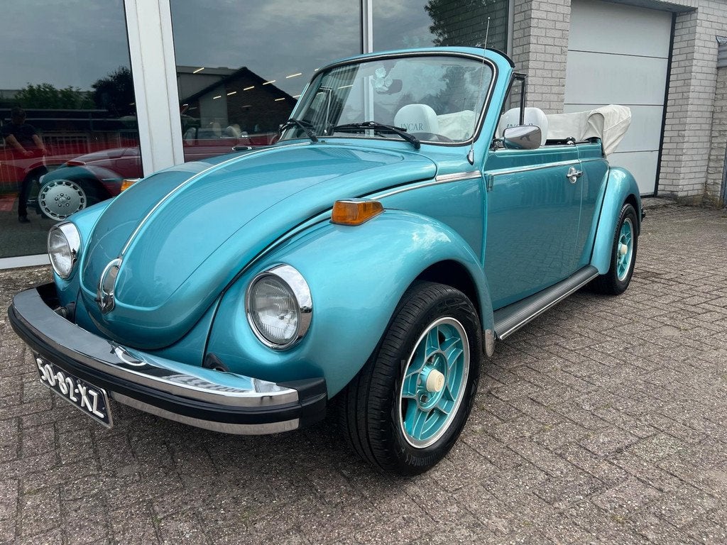 Volkswagen Kever 1303 Karmann Cabrio, Lees advertentie, Auto's, Volkswagen, Achterwielaandrijving, Gebruikt, Beetle (Kever), 4 cilinders