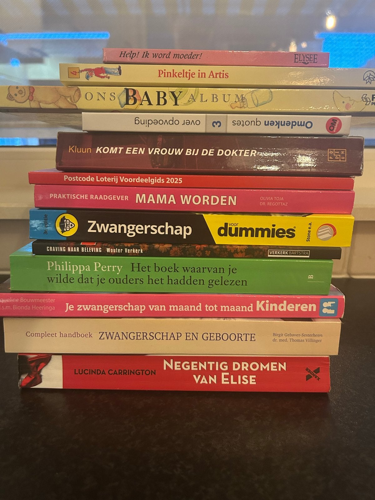 Boekenpakket: Zwangerschap, Baby en Opvoeding, Ophalen, Gelezen, Zwangerschap en Bevalling