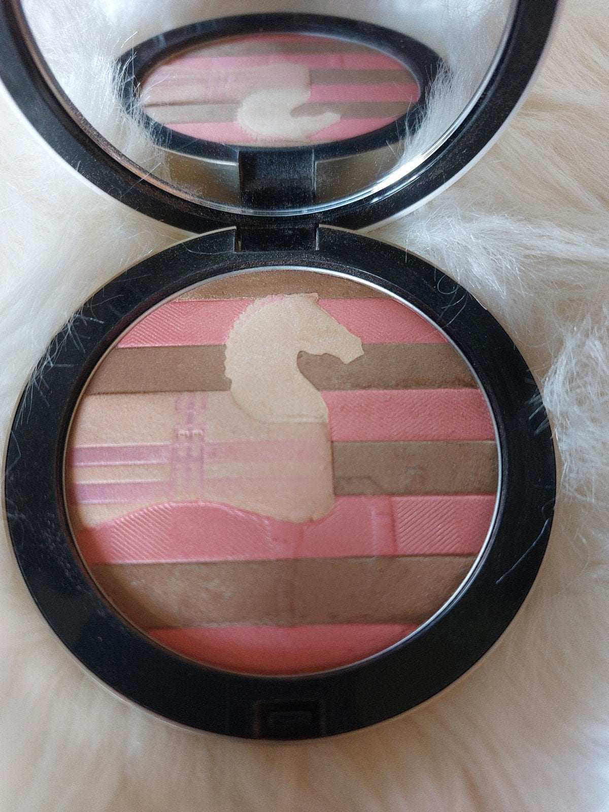 Hermes Rocabar blush, Overige kleuren, Gehele gezicht, Ophalen of Verzenden, Zo goed als nieuw