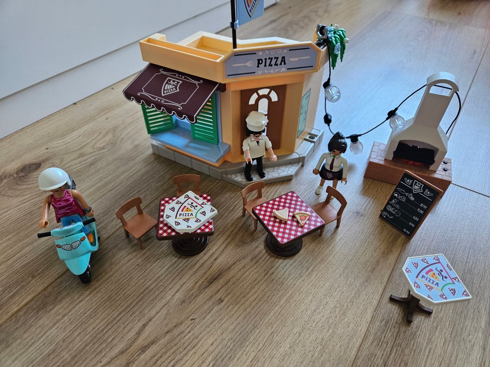 Playmobil Bundel: Pizzeria, Camping, Kattenopvang & Voer, Ophalen, Gebruikt, Complete set, Overige typen
