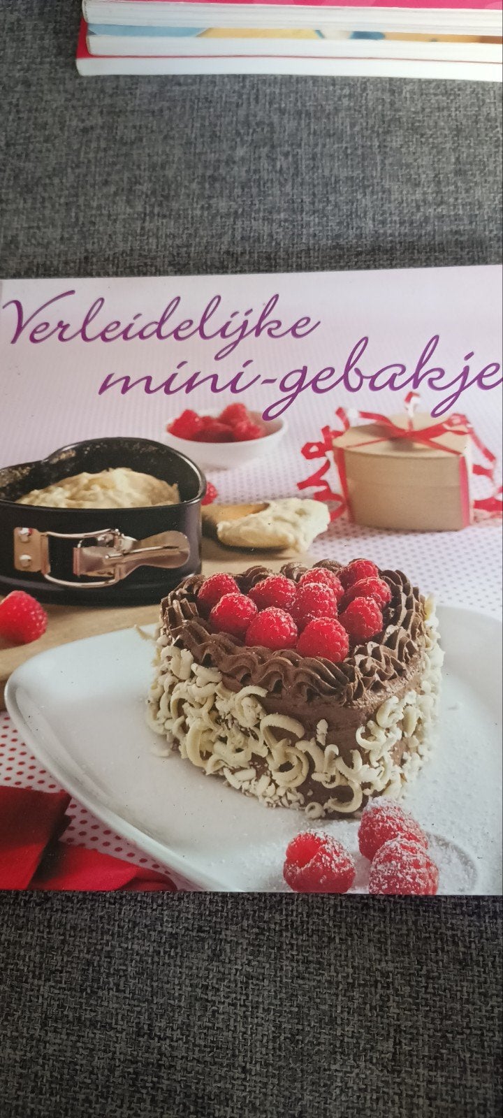verleidelijke mini-gebakjes, Ophalen of Verzenden, Zo goed als nieuw, Taarten, Boek of Tijdschrift