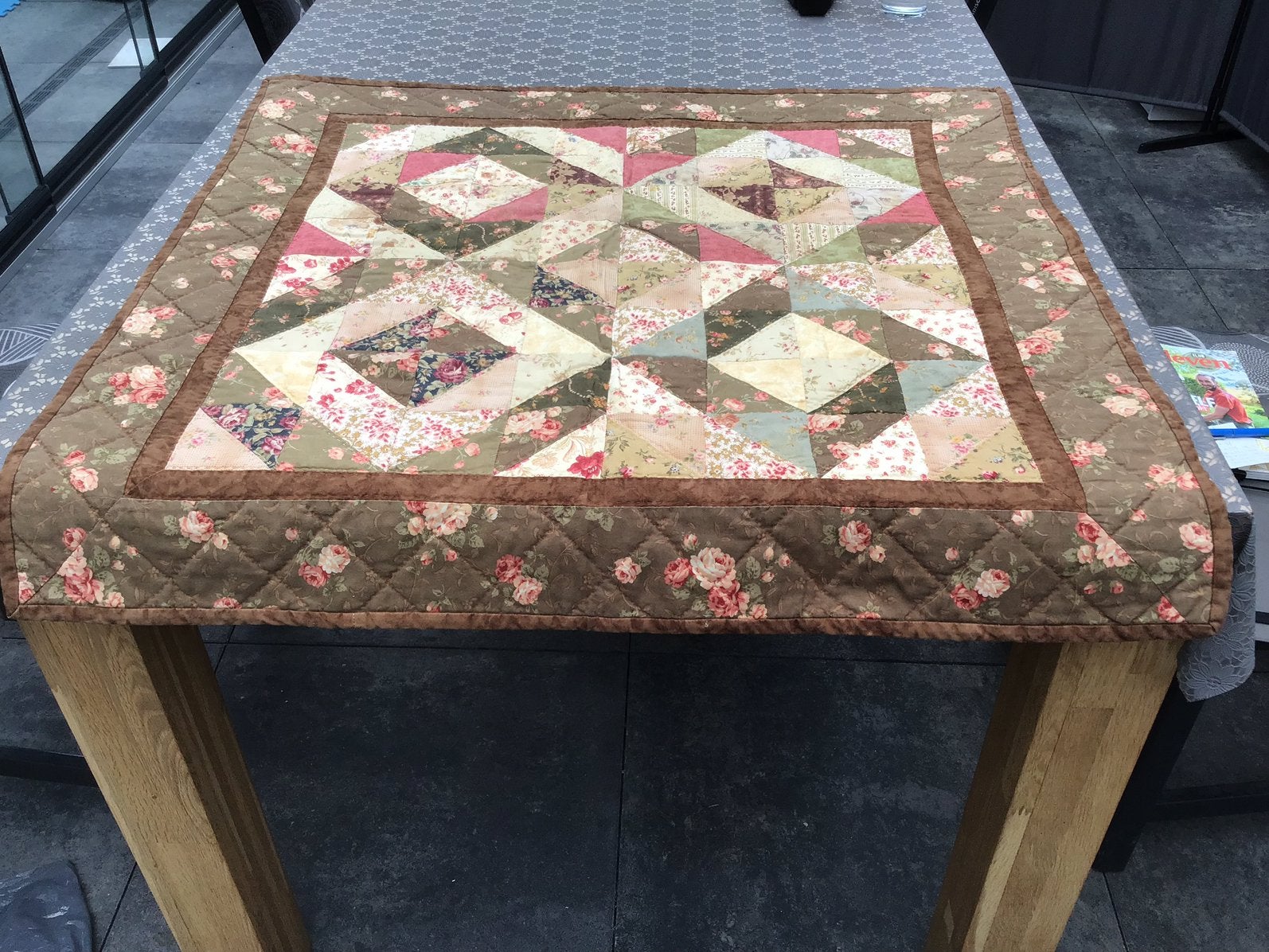 Quilt. 84x84 cm, Ophalen, Zo goed als nieuw