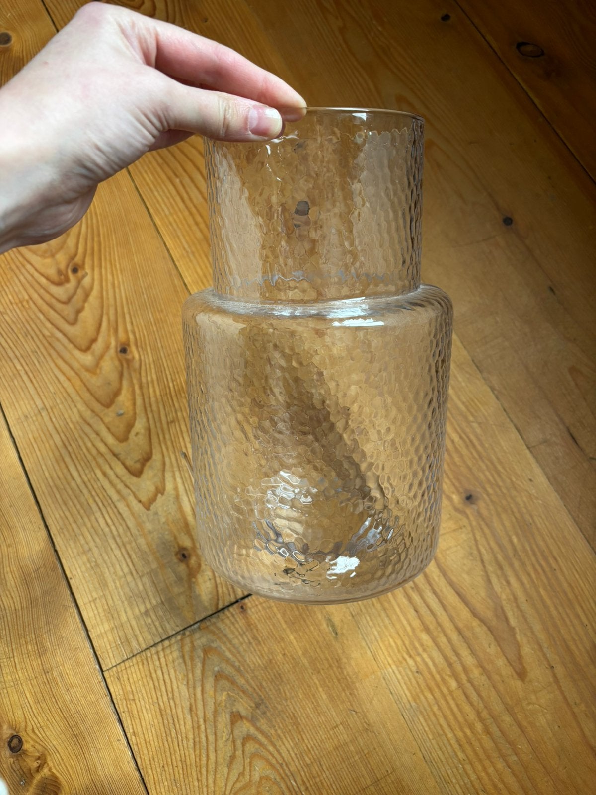 Ikea vase, Transparant, Ophalen, 28 cm, Glas