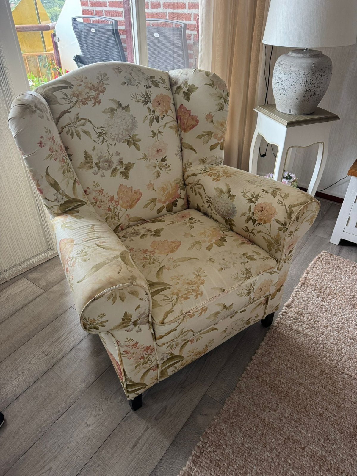 Gratis op te halen fauteuil / stoel, Huis en Inrichting, Fauteuils, Ophalen, Gebruikt, 75 tot 100 cm, 50 tot 75 cm