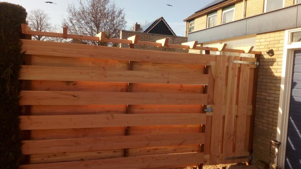 Schutting op maat, Tuin en Terras, Schuttingen, 1 tot 2 meter, Minder dan 3 meter, Nieuw, Ophalen of Verzenden