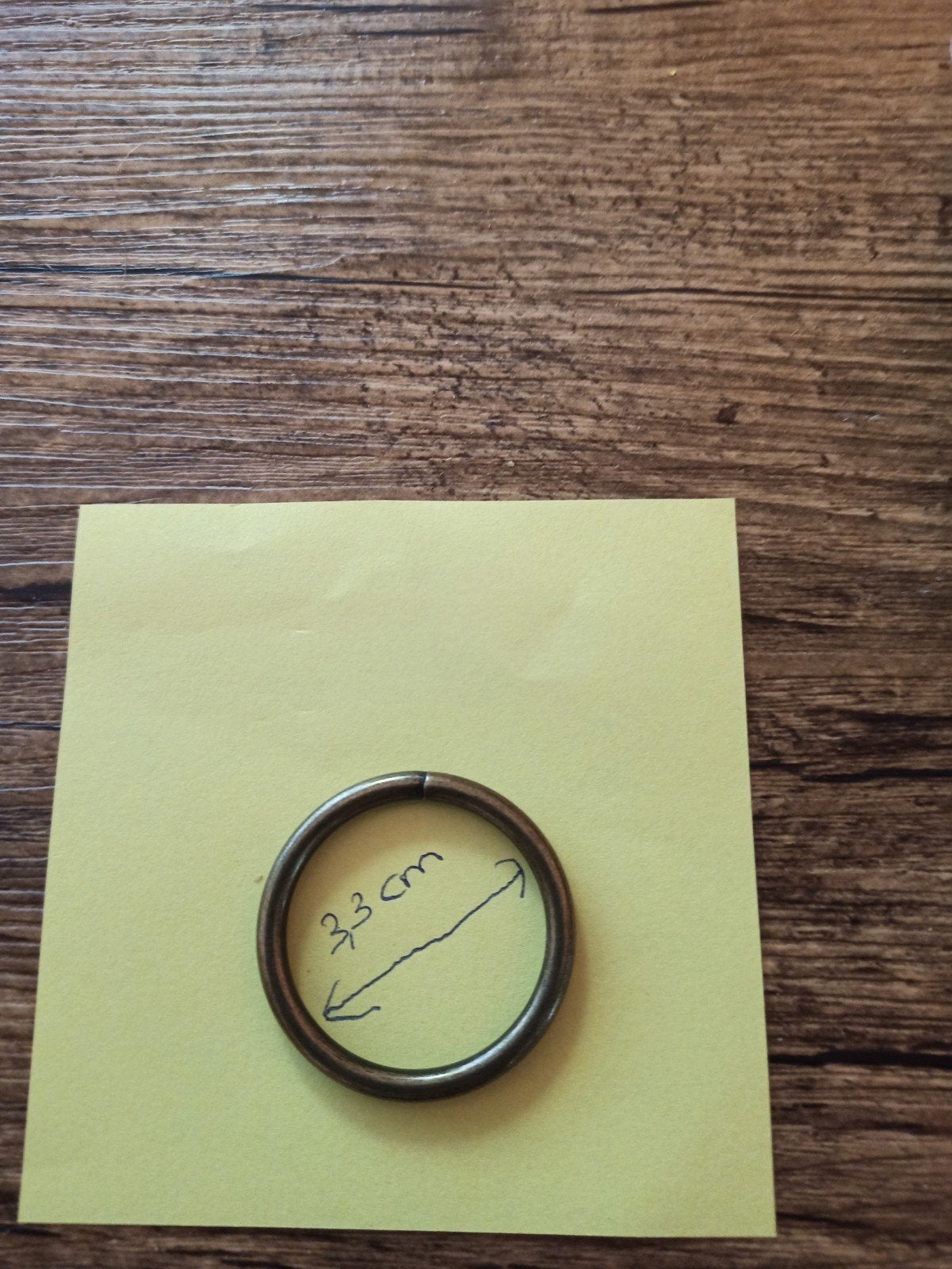 Bronzen metalen ringen- Hobby knutselmateria, Hobby en Vrije tijd, Knutselen, Ophalen, Nieuw, Metaal, Bruin