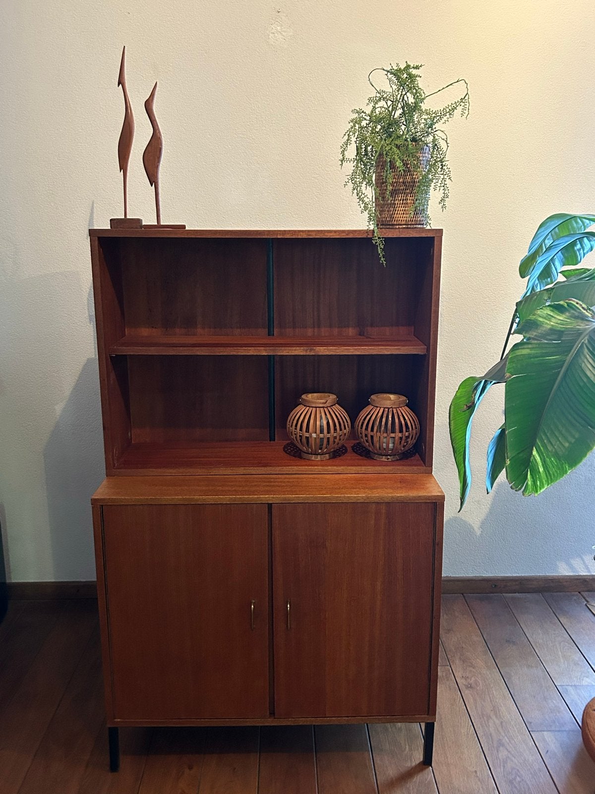 Vintage Simpla Lux wandmeubel kast - 80x130 cm, Ophalen, Gebruikt