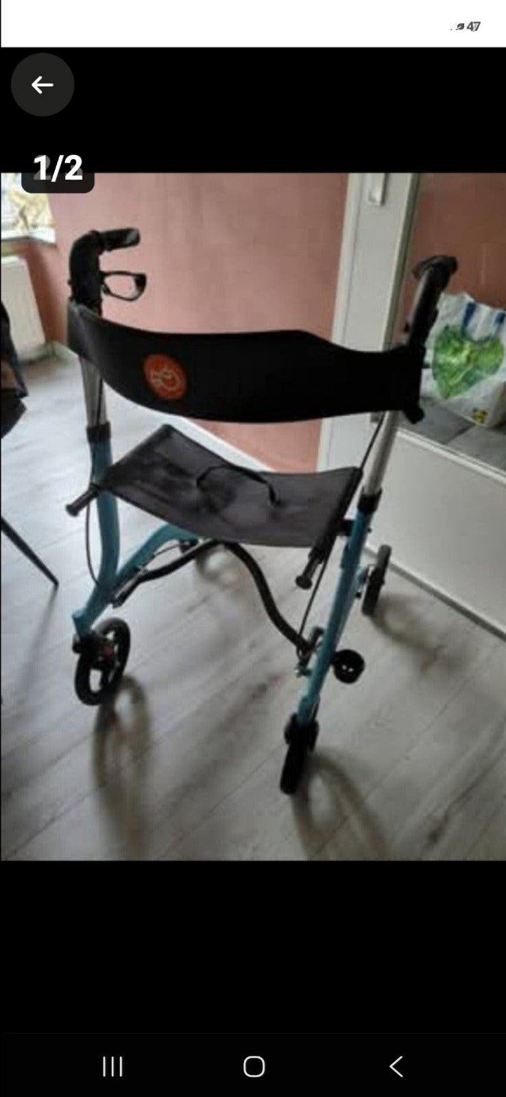Rollator, Ophalen, Zo goed als nieuw