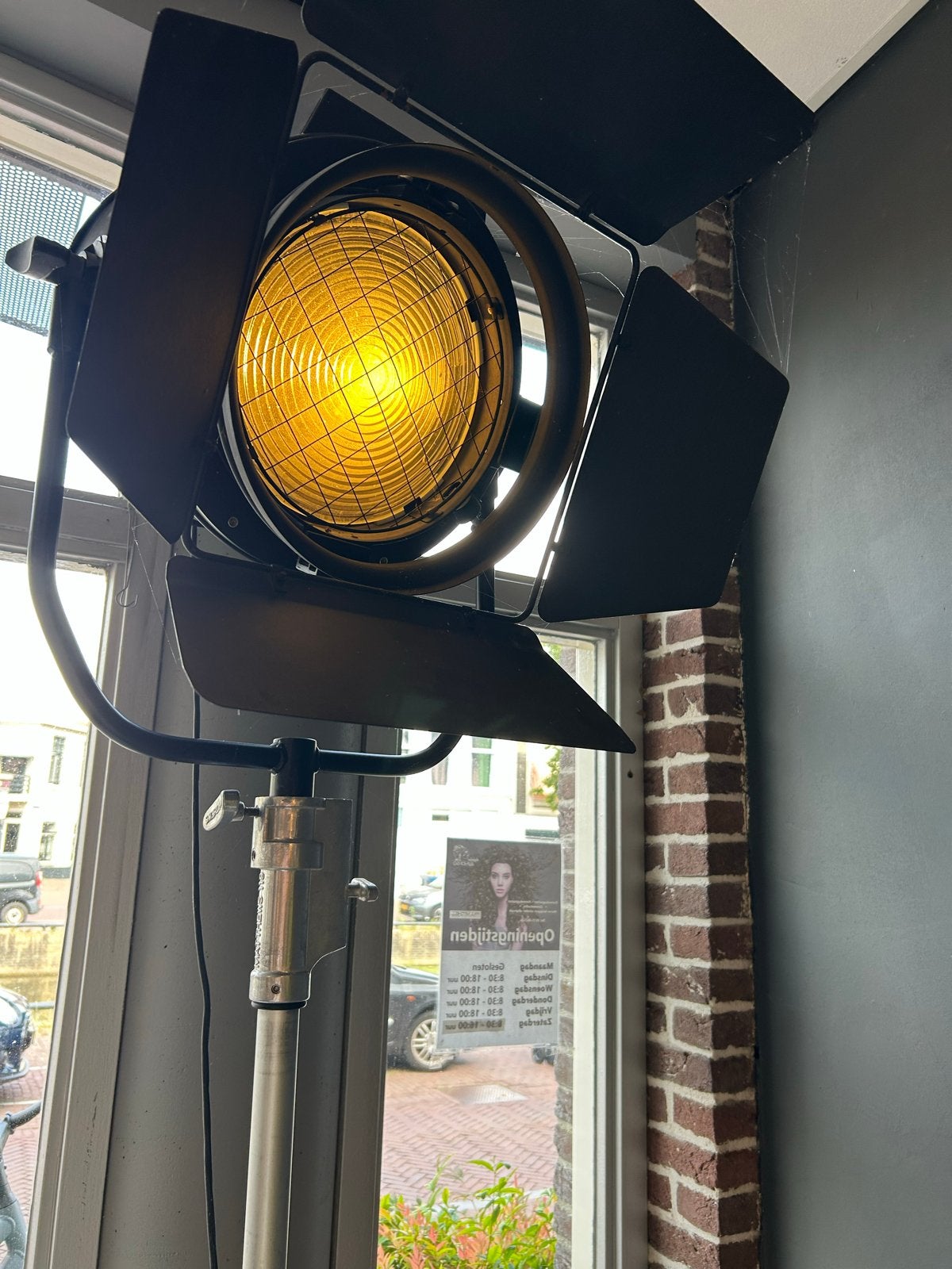 Professionele Filmspot / Studio Lamp op Statief, Ophalen, Gebruikt