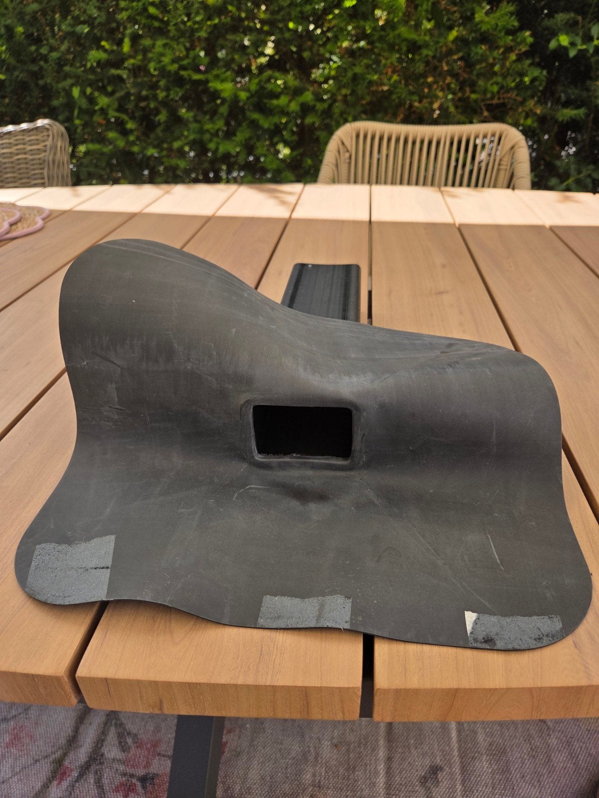 EPDM zijuitloop, Doe-het-zelf en Verbouw, Dakpannen en Dakbedekking, Nieuw, Overige typen, Kunststof, Zwart, Minder dan 5 m², Ophalen of Verzenden