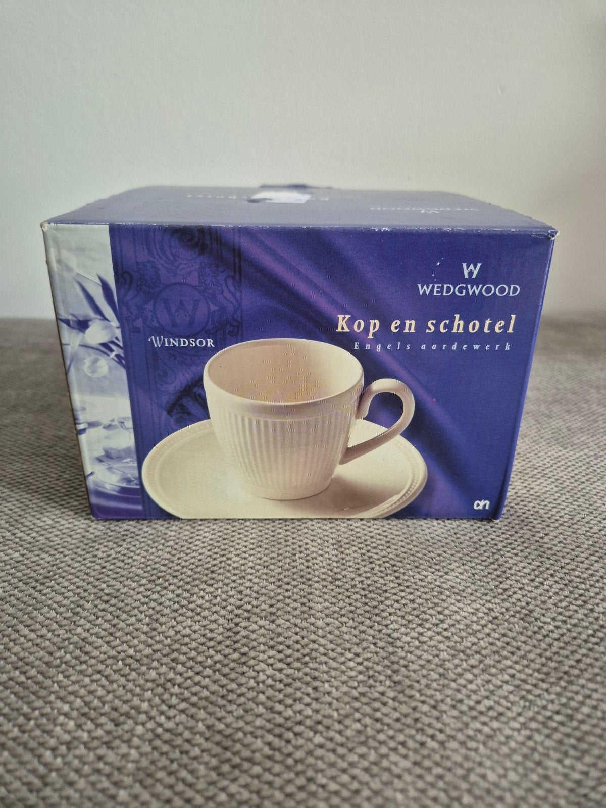 Nieuw Wedgwood ah kop en schotel Windsor, Nieuw, Ophalen of Verzenden, Wedgwood, Kop(pen) en/of Schotel(s)