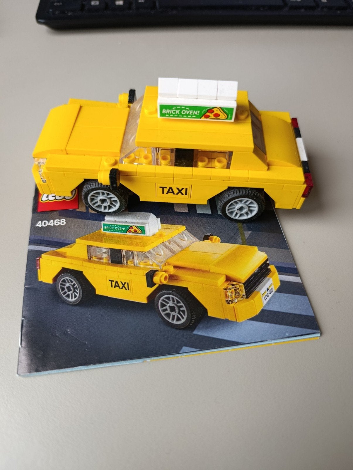 LEGO Taxi 40468 - Zo goed als nieuw, Ophalen of Verzenden, Zo goed als nieuw, Overige merken