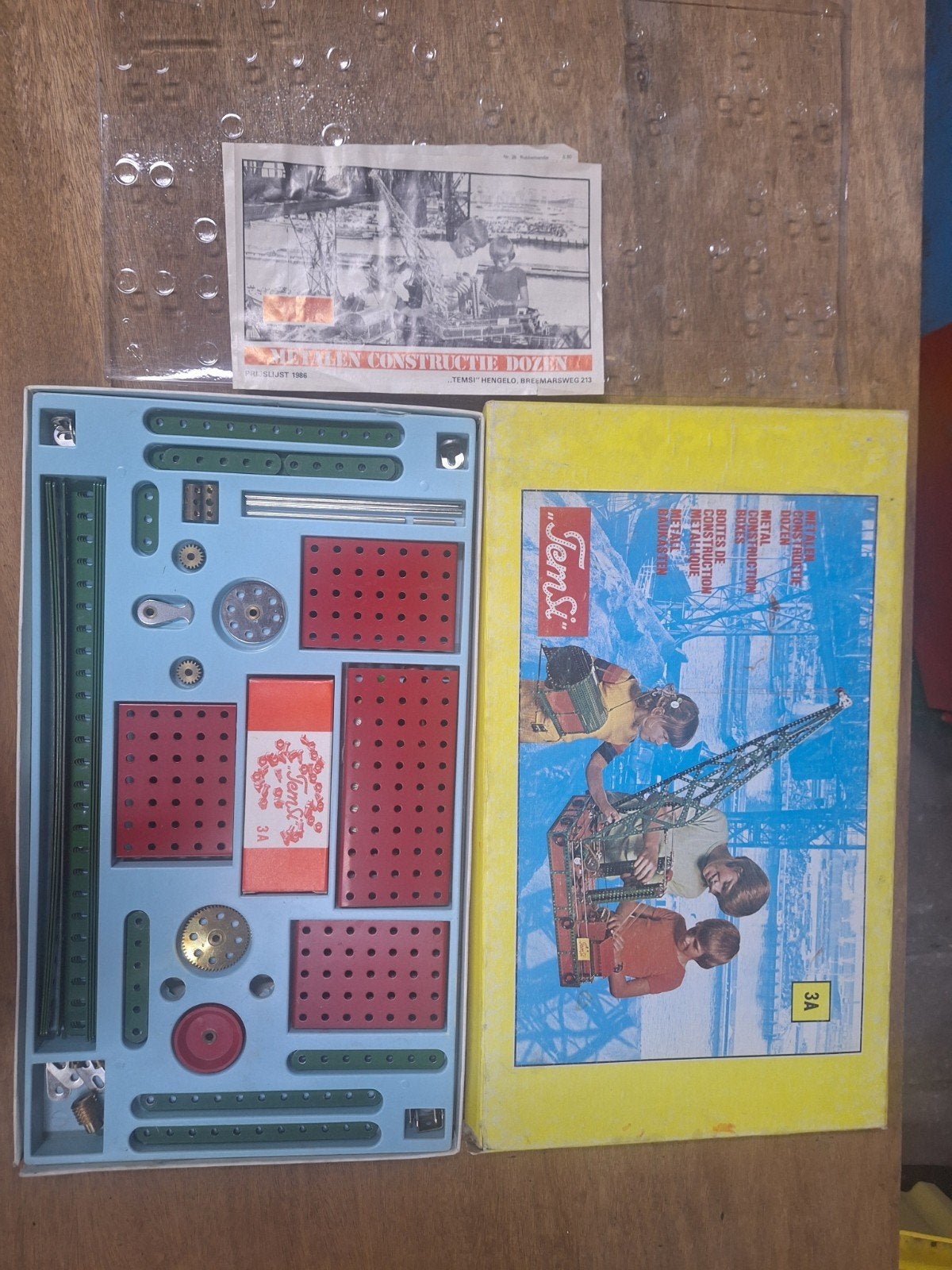 Temsi Meccano nr A3, Ophalen of Verzenden, Zo goed als nieuw, Poppenhuis