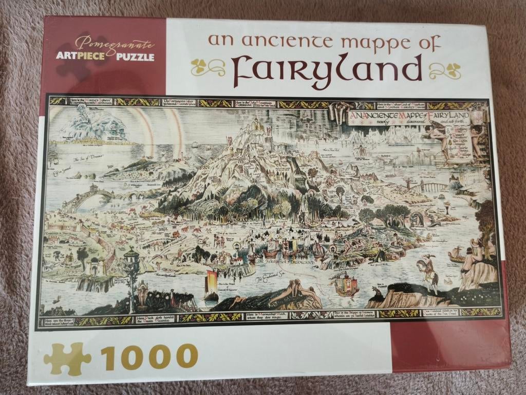 Pomegranate Artpiece Puzzle Fairyland 1000 stukjes nieuw, Ophalen of Verzenden