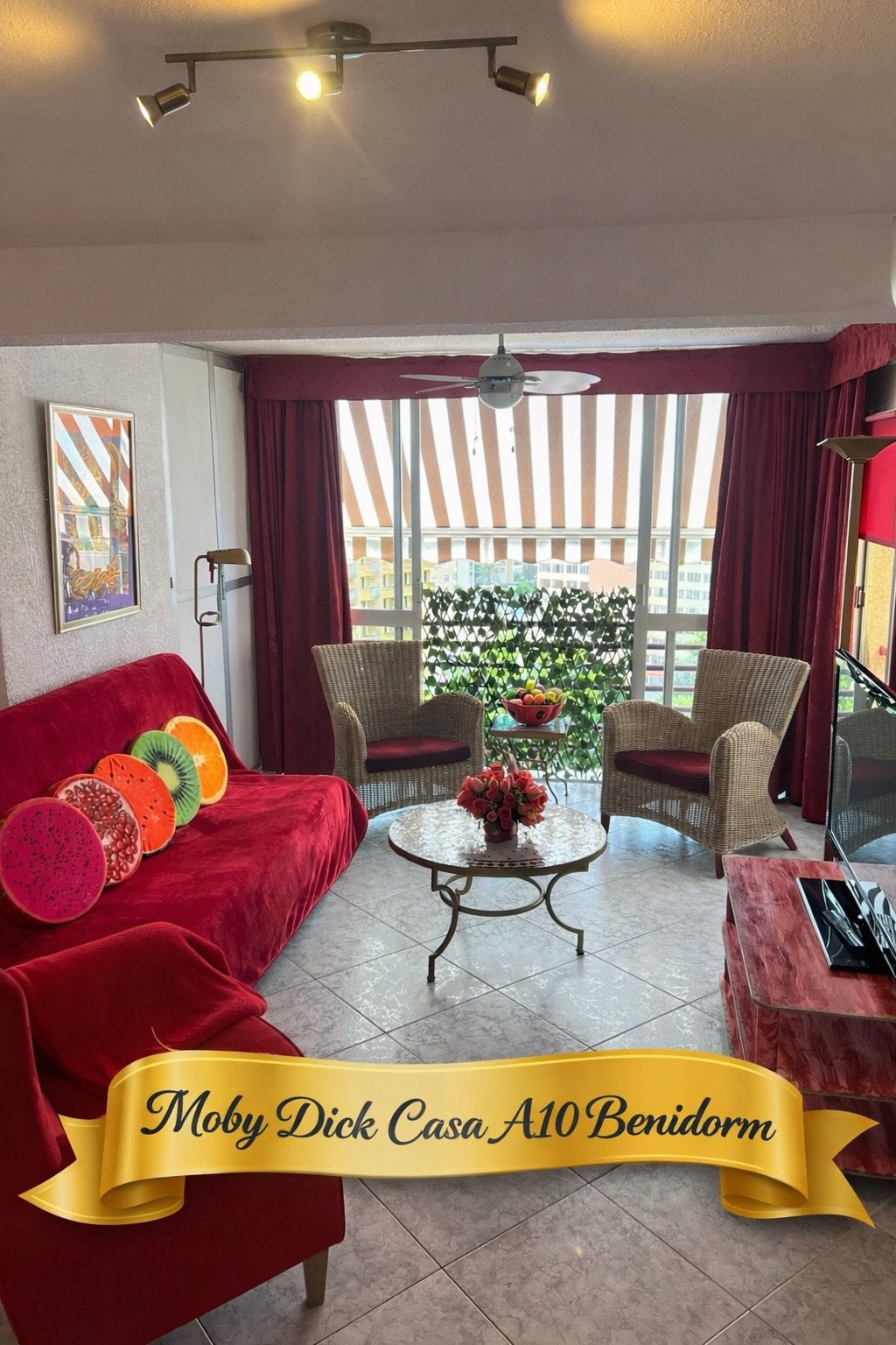 Benidorm Appartement te HUUR Moby Dick🐳, 2 slaapkamers, Costa Blanca, Zwembad, Appartement