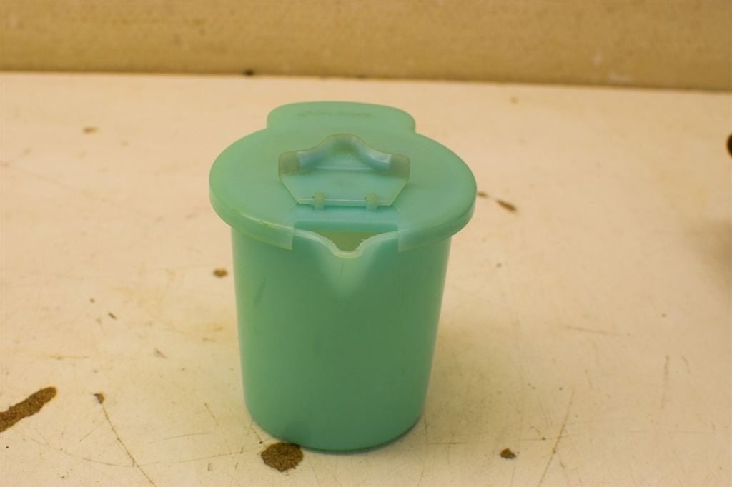 Tupperware Schenkkannetje 49973, Ophalen of Verzenden, Gebruikt, Groen, Overige typen