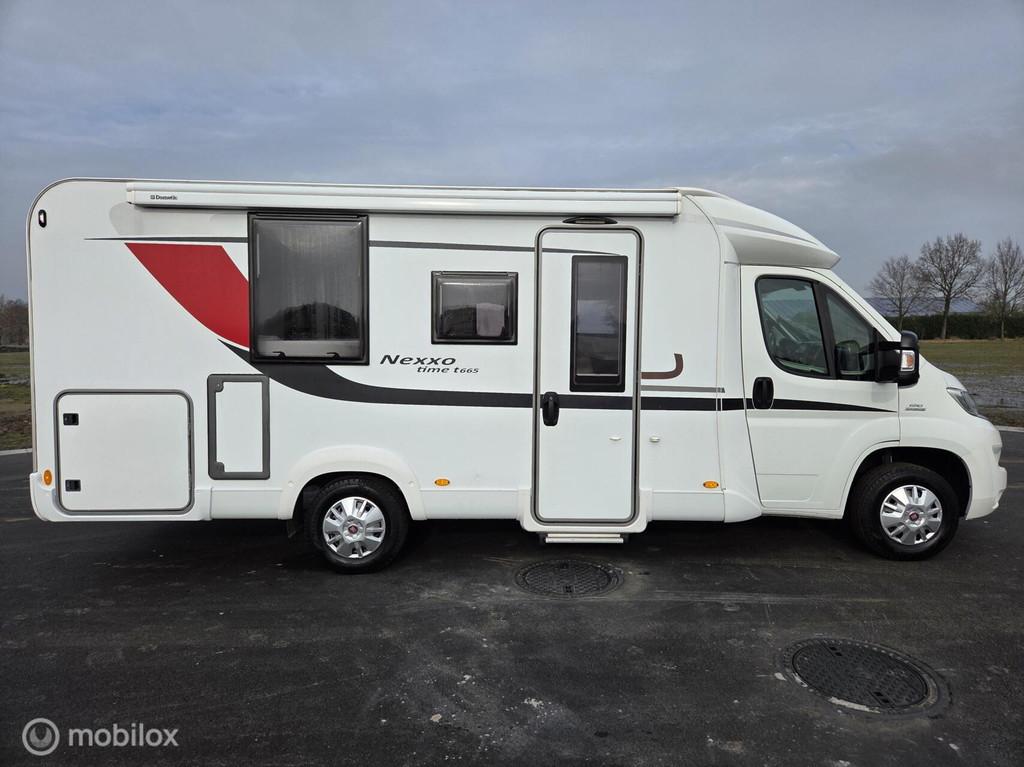 Bürstner Nexxo T665 Queensbed Cruise-131PK-Euro5-Solar, TV, Luifel, 6 tot 7 meter, Bedrijf