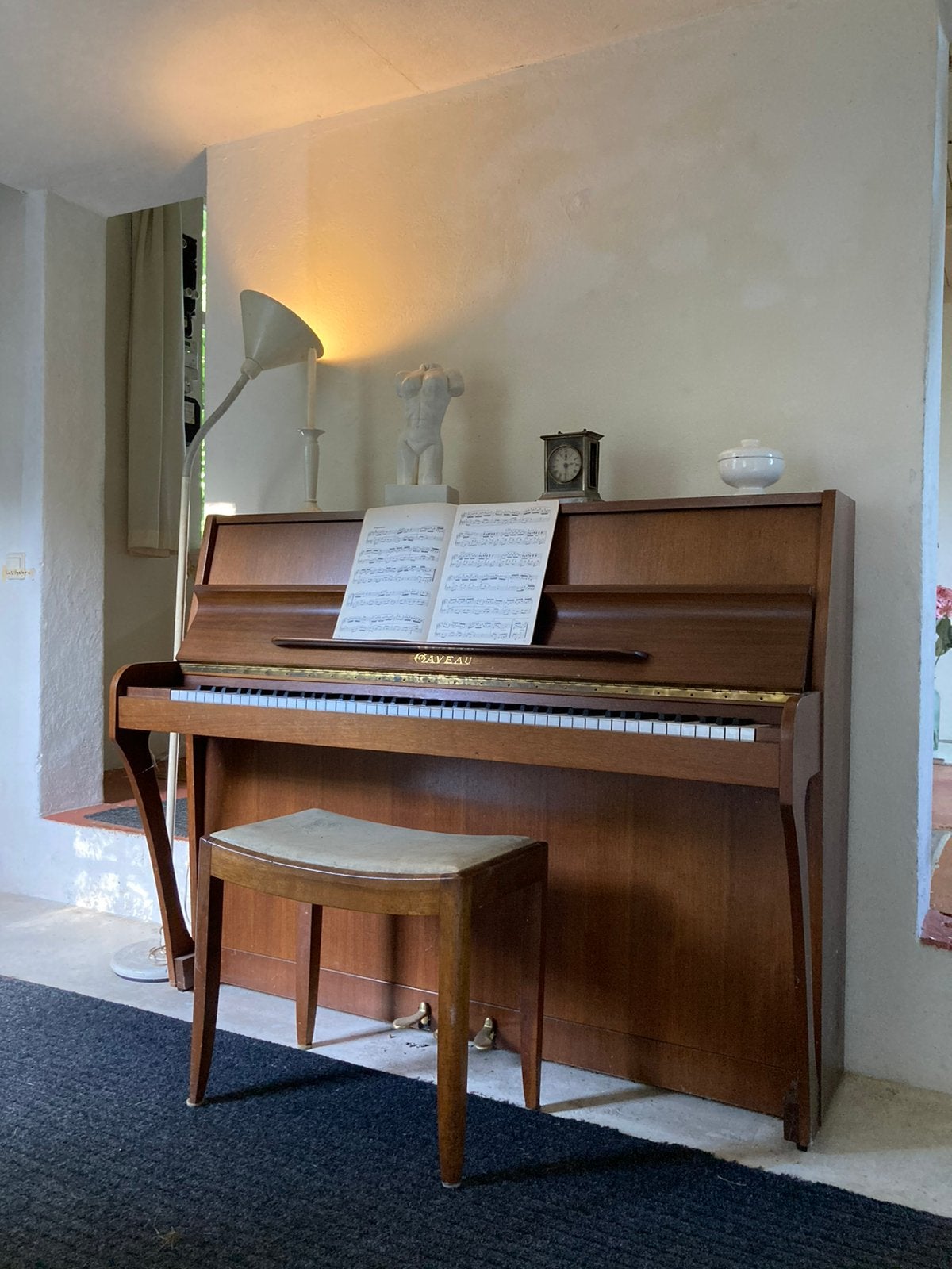 Piano Gaveau ( Schimmel fabriek ), Ophalen, Gebruikt, Bruin
