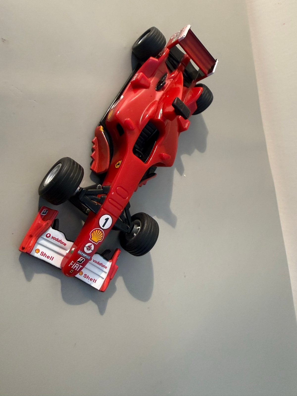 Ferrari F2005 Formule 1 Schaalmodel - Shell V-Power, Ophalen of Verzenden, Gebruikt, Auto
