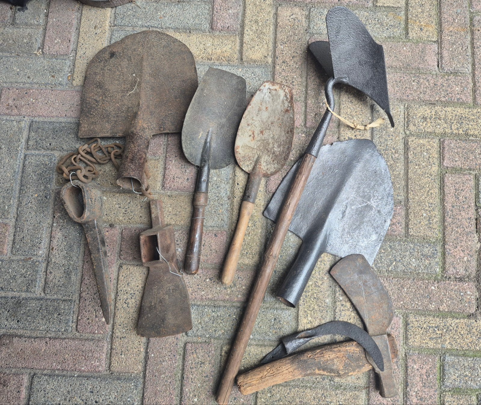 Diverse Vintage Tuin- en Landbouwwerktuigen, Ophalen of Verzenden