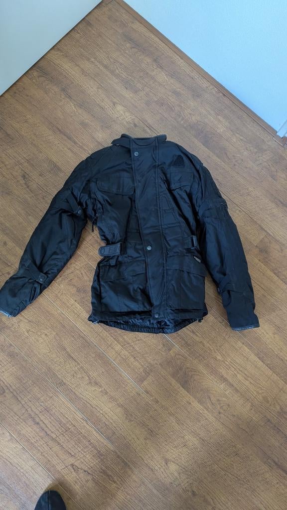 Nylon motorjas, maat S, met uitneembare binnenjas, Motoren, Kleding | Motorkleding, Ophalen, Tweedehands, Dames, Jas | textiel