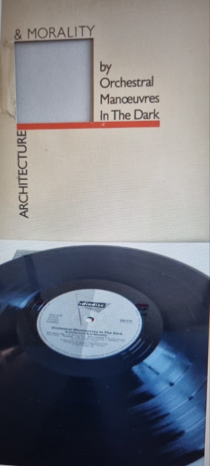 Orchestral Manoeuvres In The Dark - Architecture & Morality, LP, Gebruikt, Ophalen of Verzenden, 12 inch