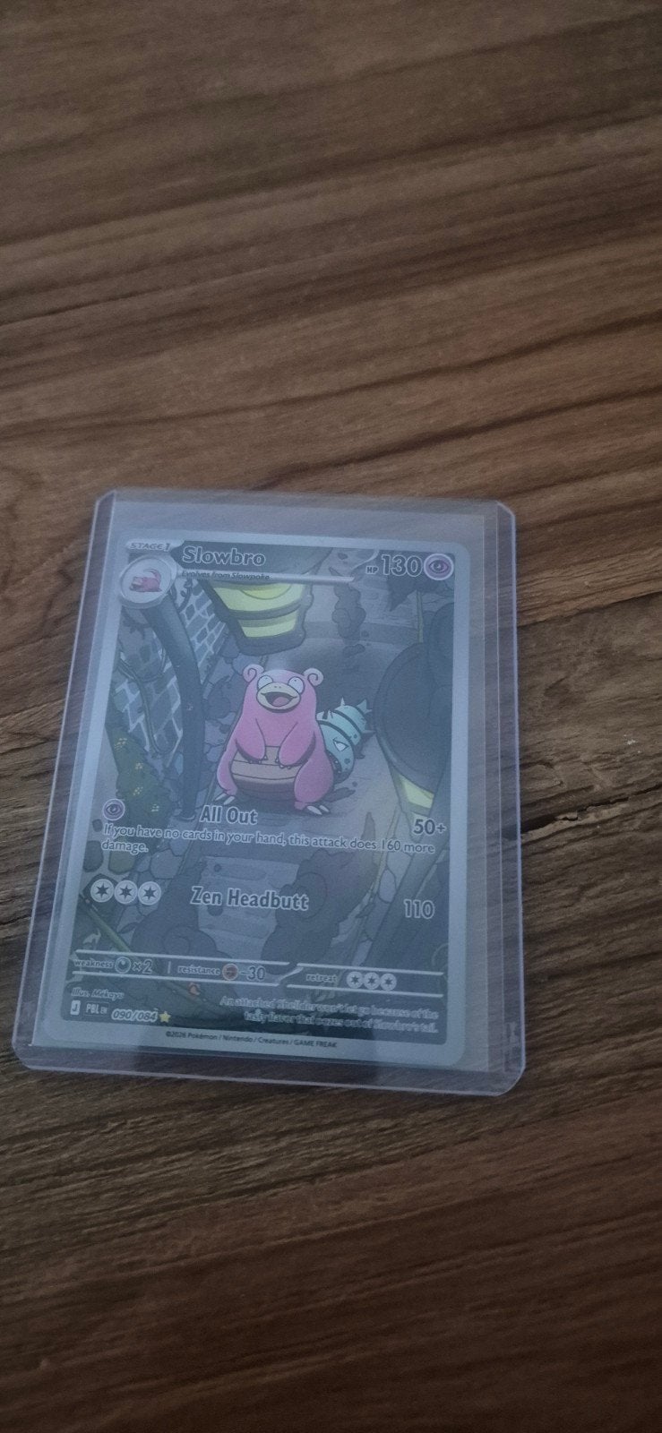 Pokemon slowbro 090/084 pitch black near mint, Verzamelen, Speelkaarten, Jokers en Kwartetten, Ophalen of Verzenden, Speelkaart(en)
