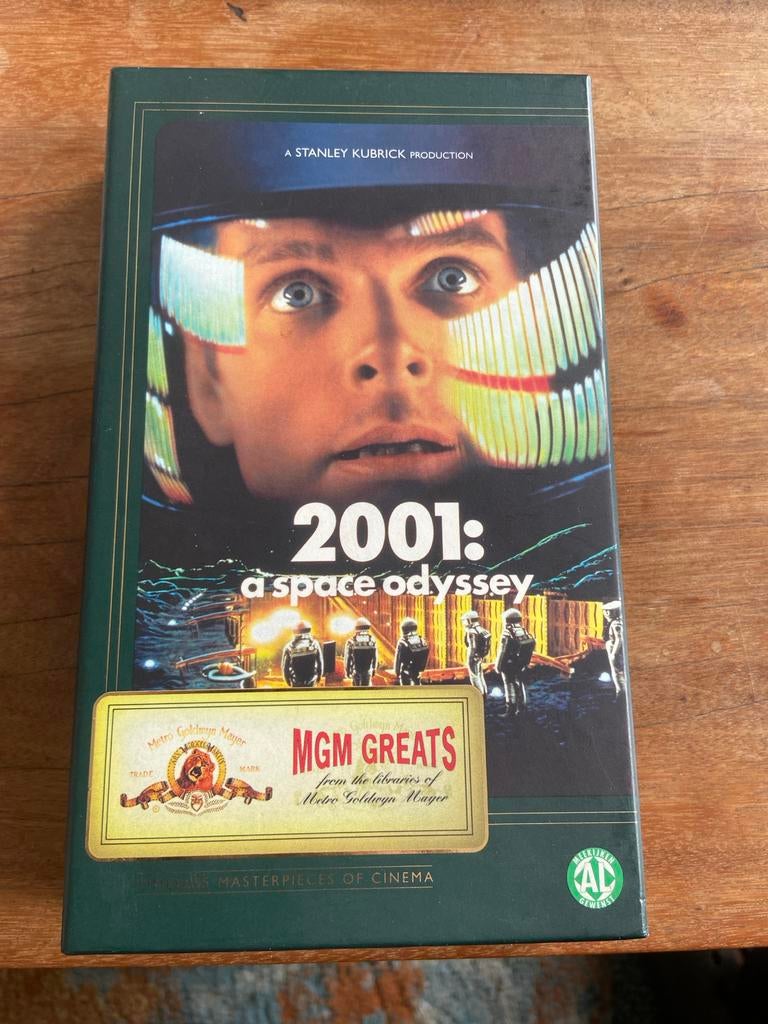 2001: A Space Odyssey Video - Nieuw in mooie opbergdoos, Alle leeftijden, Ophalen of Verzenden, Nieuw in verpakking, Science Fiction en Fantasy