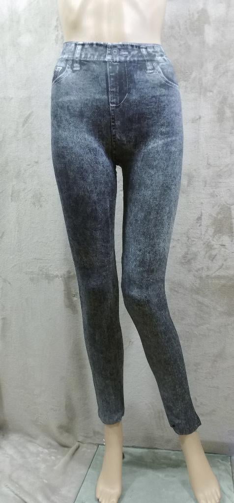 Legging Jeans  Black One Size (125), Legging, Zwart, Nieuw, Ophalen of Verzenden