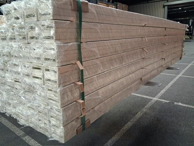 MDF aftimmerlat 28x94mm, Ophalen, Nieuw, Mdf, 250 cm of meer