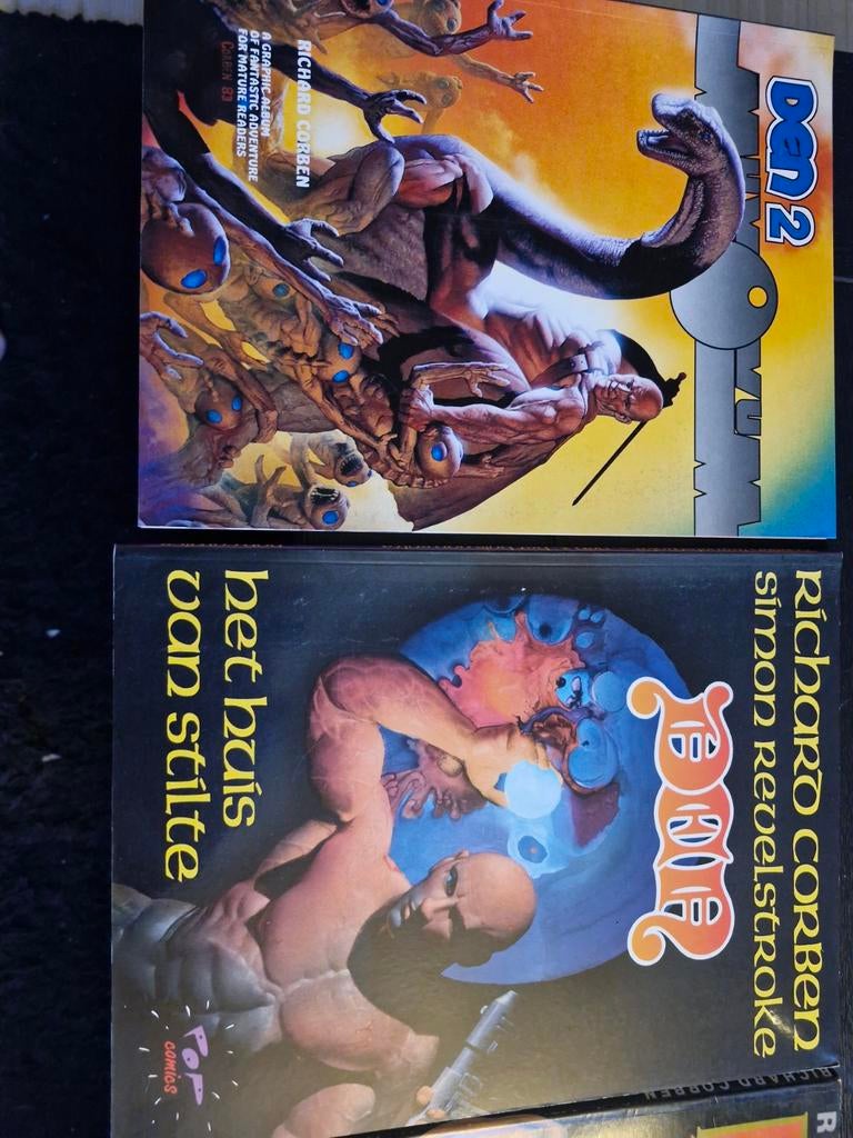 Richard Corben  Den.  3 stuks ., Boeken, Stripboeken, Meerdere stripboeken, Ophalen of Verzenden, Gelezen