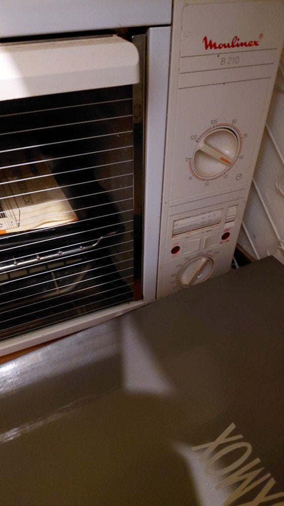 bak oven/grril moulinex, Witgoed en Apparatuur, 50 tot 55 cm, Ophalen of Verzenden, Oven met grill, Gebruikt