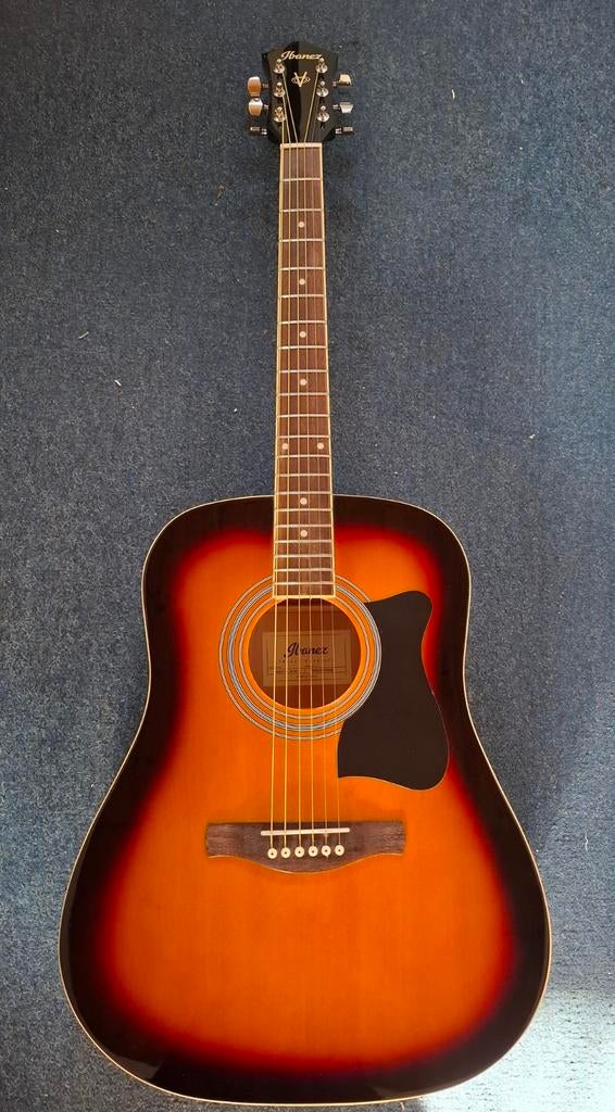 Te koop: Ibanez akoestische gitaar in draag/rugtas, Muziek en Instrumenten, Ophalen, Zo goed als nieuw