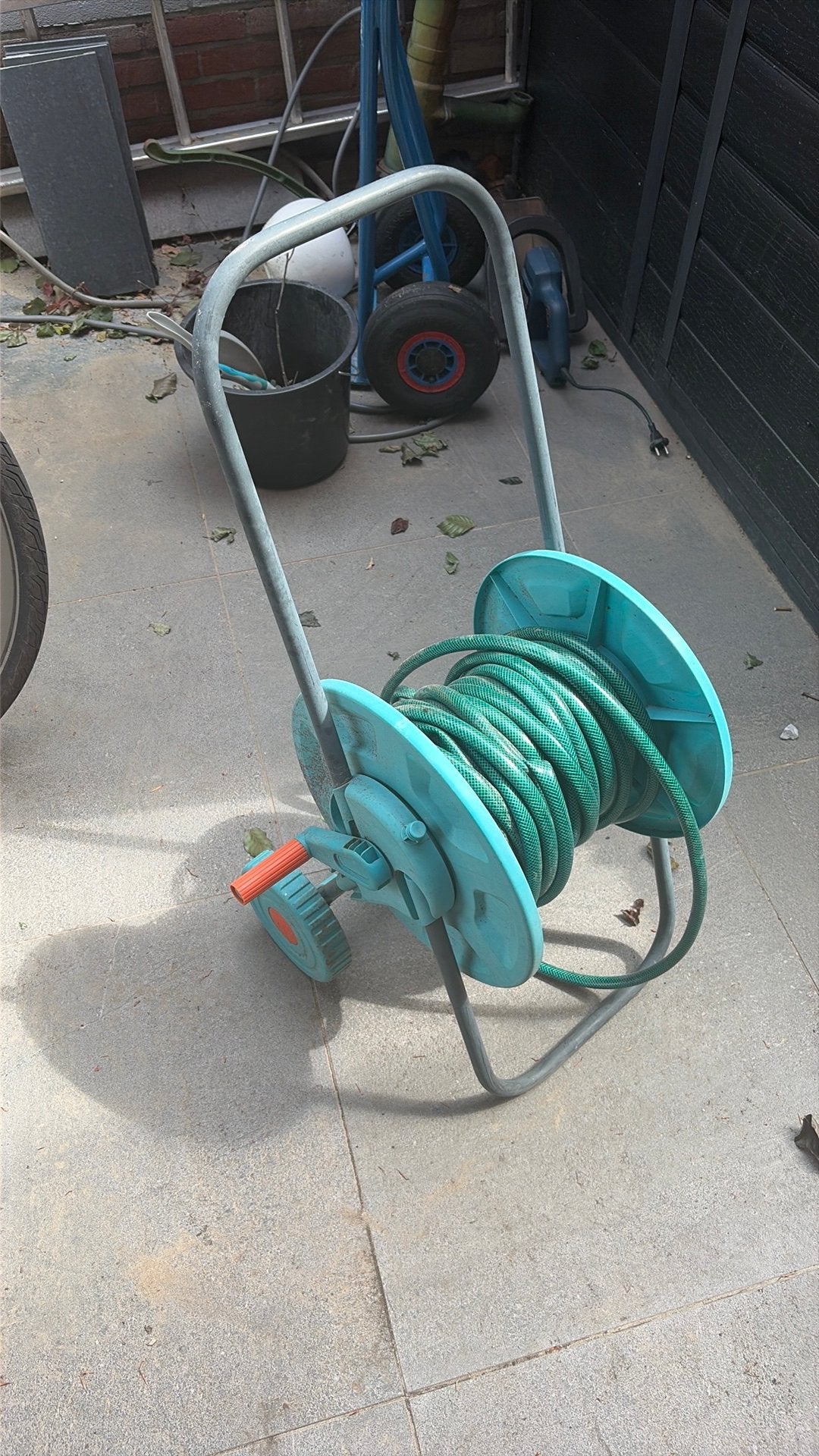 Tuinslanghaspel, Tuin en Terras, Tuinslangen, Ophalen, Gebruikt, Tuinslanghaspel