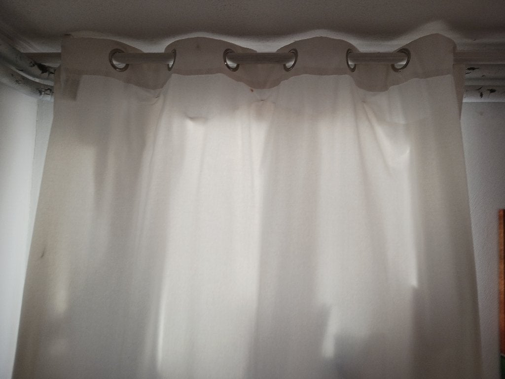 Gordijn IKEA Merete, Huis en Inrichting, Gebruikt, 300 cm, Wit, 145 cm