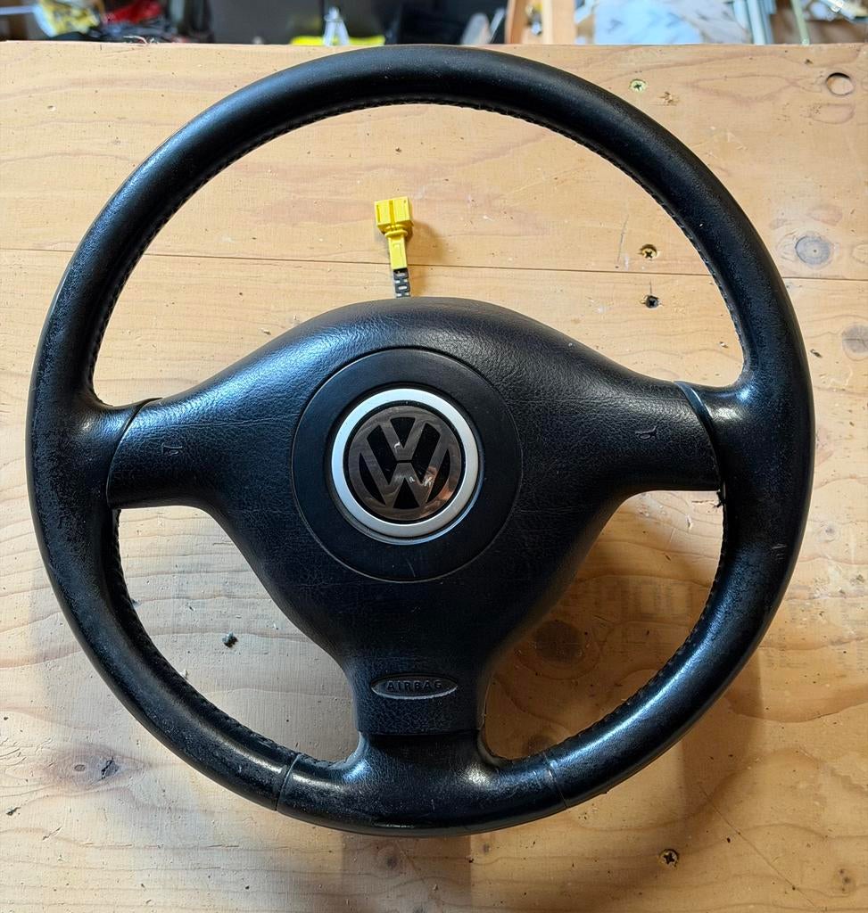 Volkswagen lederen stuur, Ophalen of Verzenden, Volkswagen
