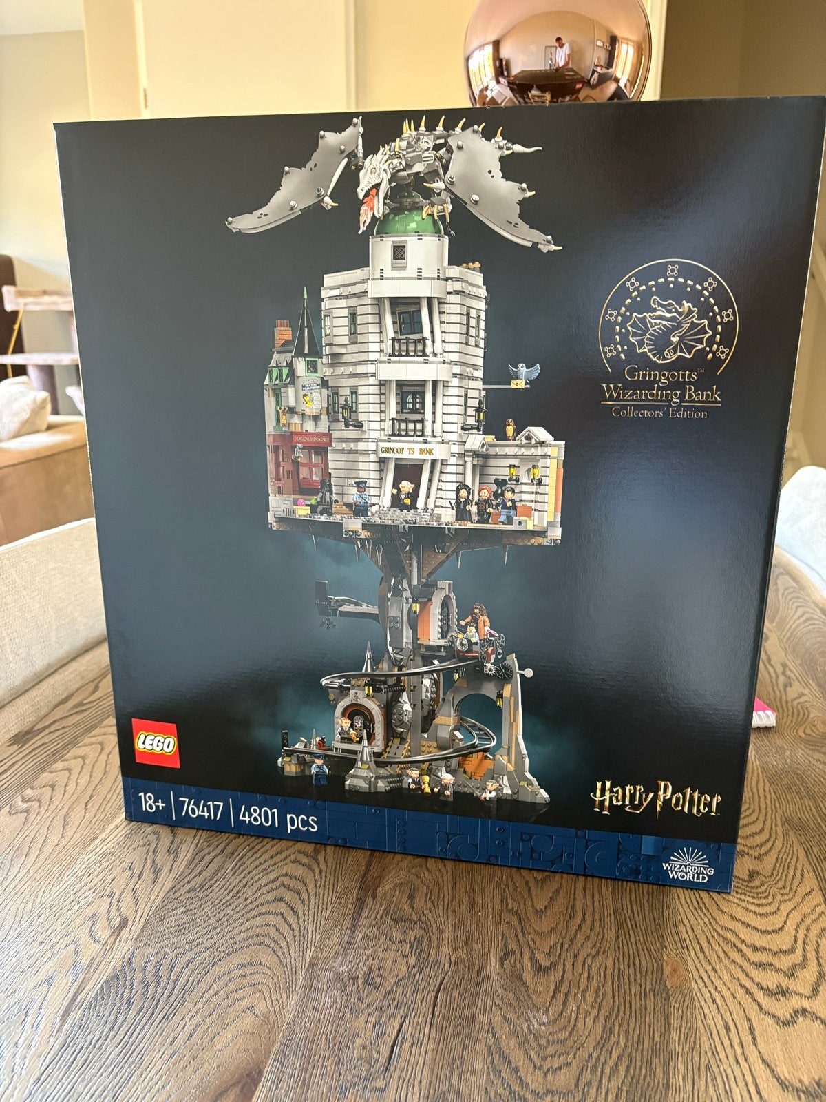 Lego Harry Potter Gringotts Wizarding Bank 76417 NIEUW, Lego, Ophalen of Verzenden, Complete set, Ongeopend/sealed