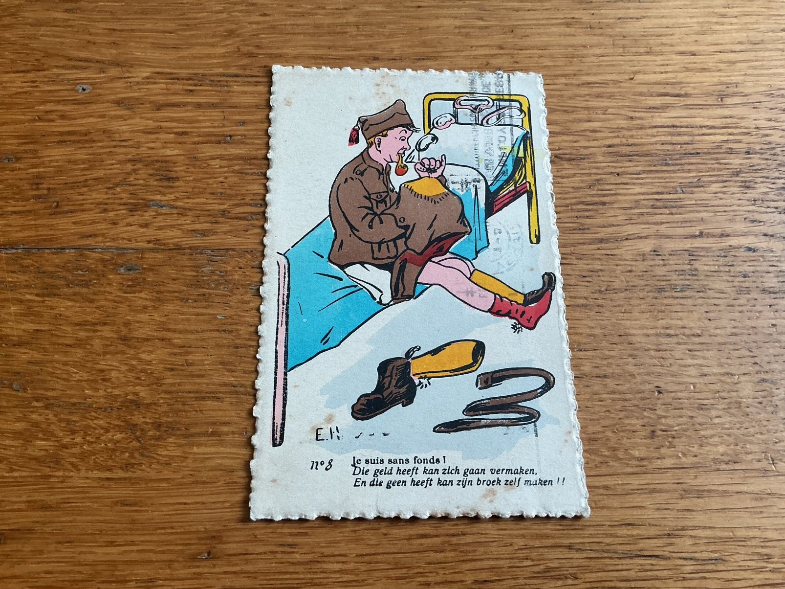 M157 militair Illustrator, Ophalen of Verzenden, Voor 1920, Overige thema's