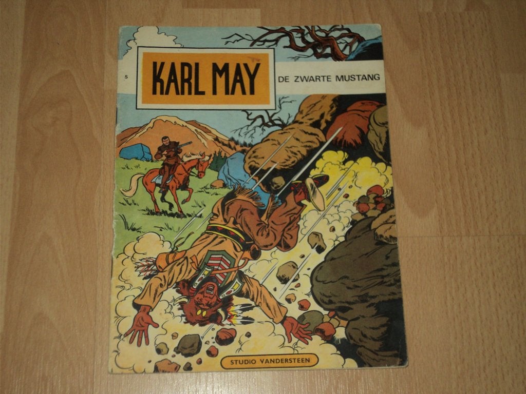 Oude Karl May strips, Boeken, Stripboeken, Meerdere stripboeken, Ophalen of Verzenden, Gelezen