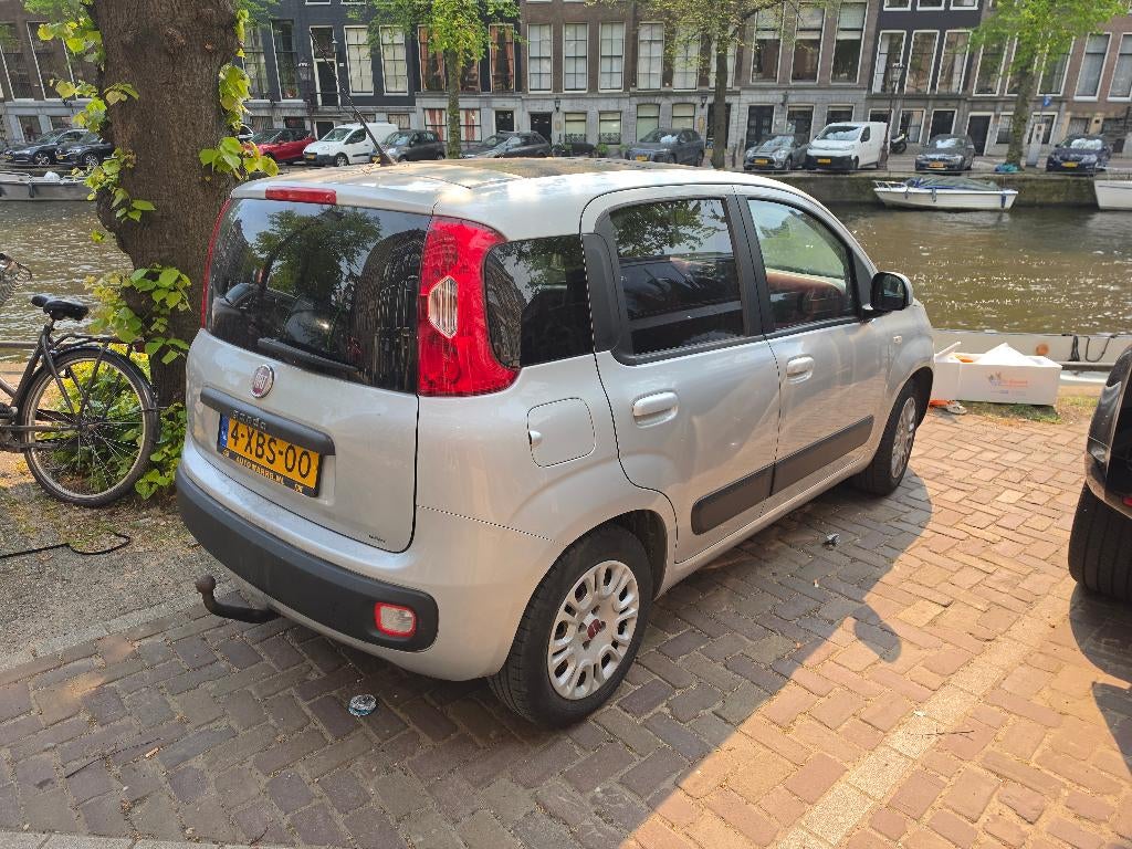 Fiat Panda Twinair Turbo 80PK Dualogic 2014 Grijs, Auto's, Fiat, Stof, 40 €/maand, Panda, Origineel Nederlands
