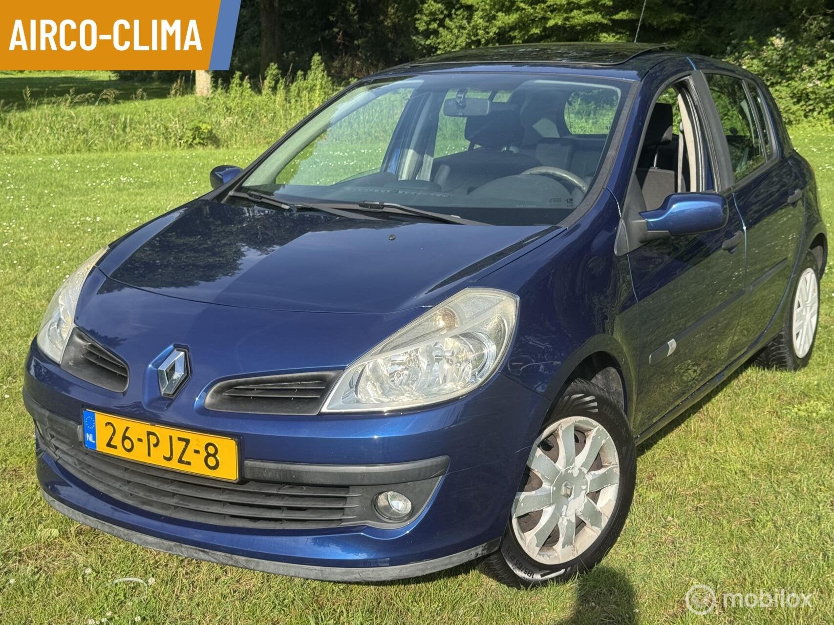 Renault Clio 1.6-16V Nieuw APK!, Auto's, Renault, Voorwielaandrijving, Gebruikt, 4 cilinders, Blauw