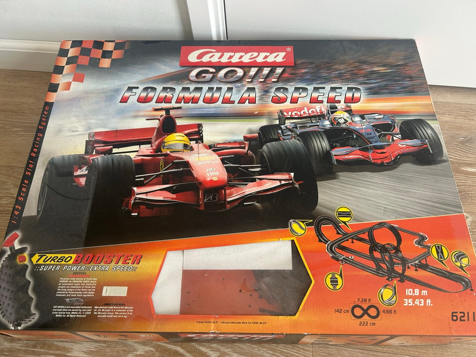 Carrera GO!!! Formula Speed racebaan - Compleet, Ophalen, Carrera, Elektrisch, Racebaan