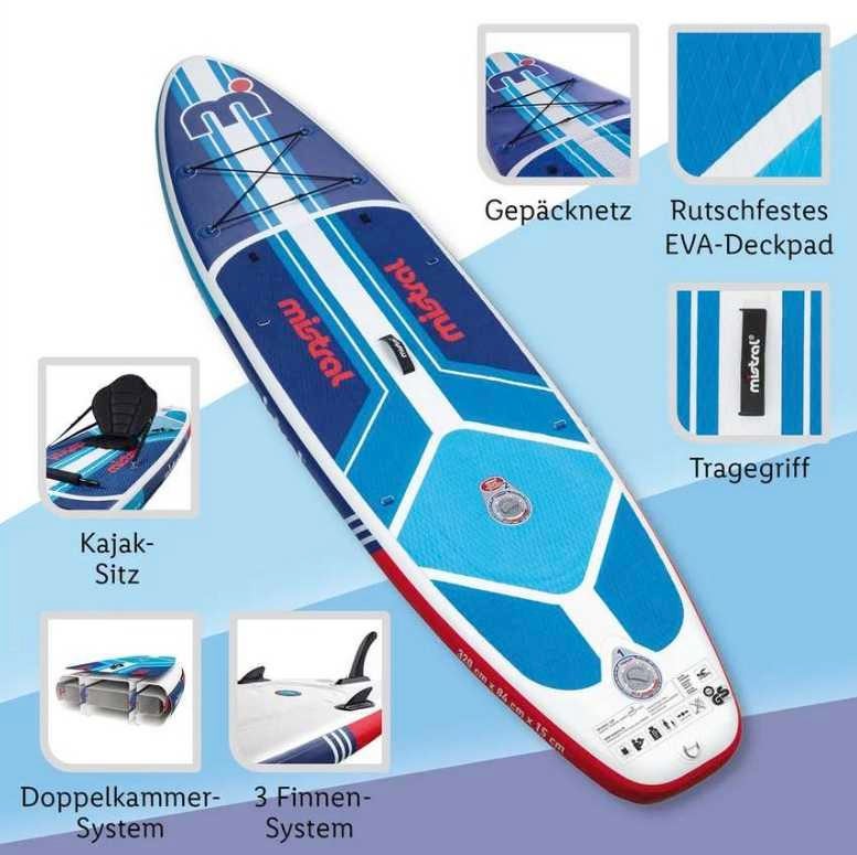 4x Mistral SUP Board Set Allround 10'6"  (NIEUW), Ophalen, Nieuw, SUP-boards