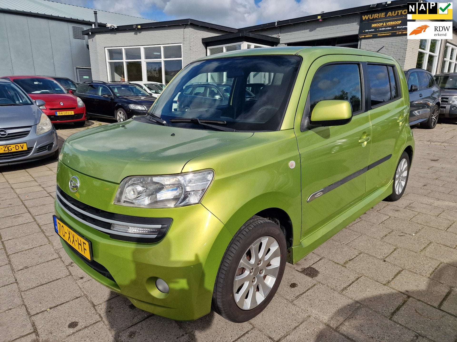 Daihatsu Materia 1.3 Funk/Apk 01-4-2027, Auto's, Voorwielaandrijving, 15 km/l, 4 cilinders, Origineel Nederlands