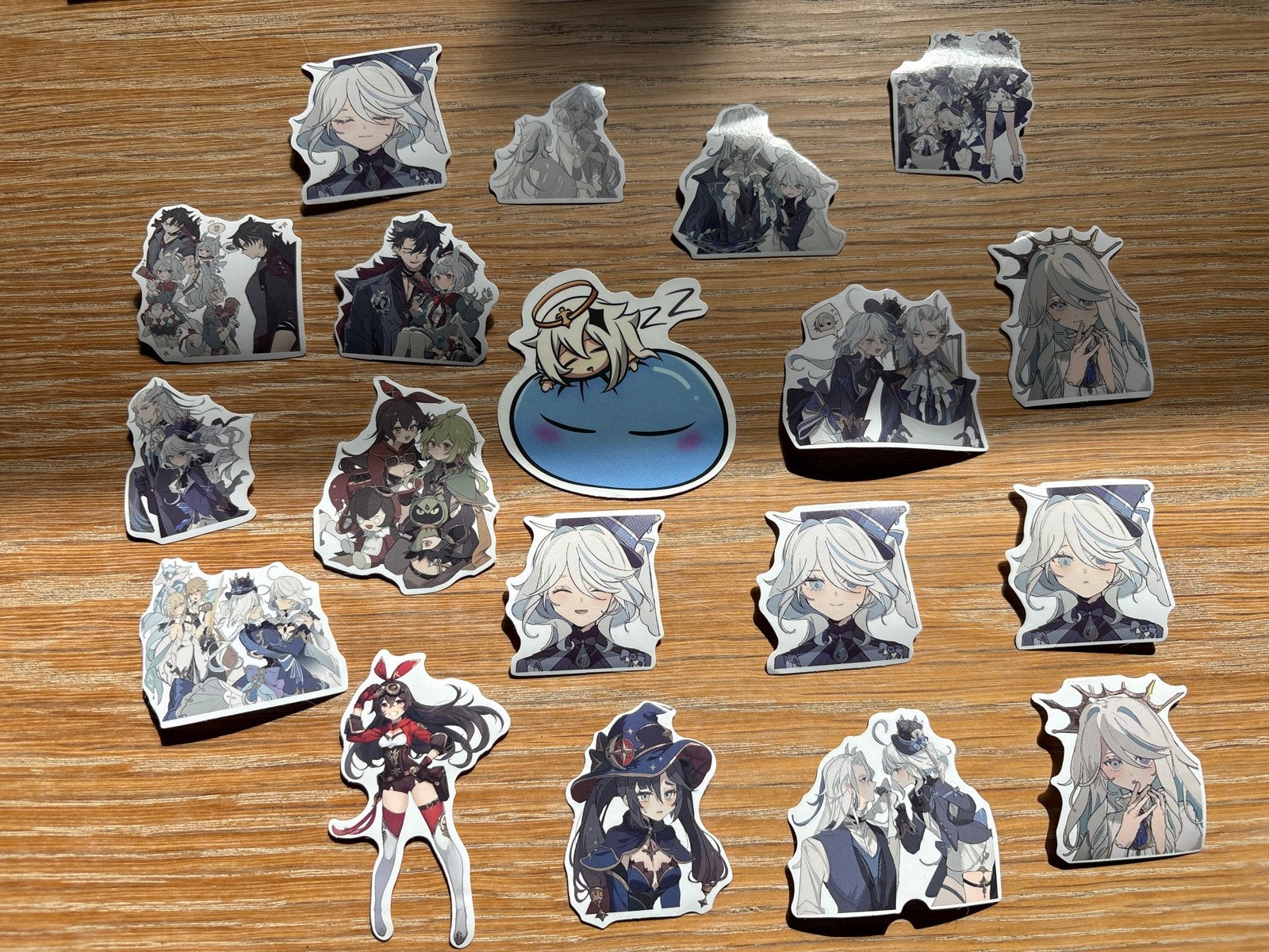 Genshin Impact Stickers - Diverse Collectie, Ophalen of Verzenden, Zo goed als nieuw, Strip of Tekenfilm