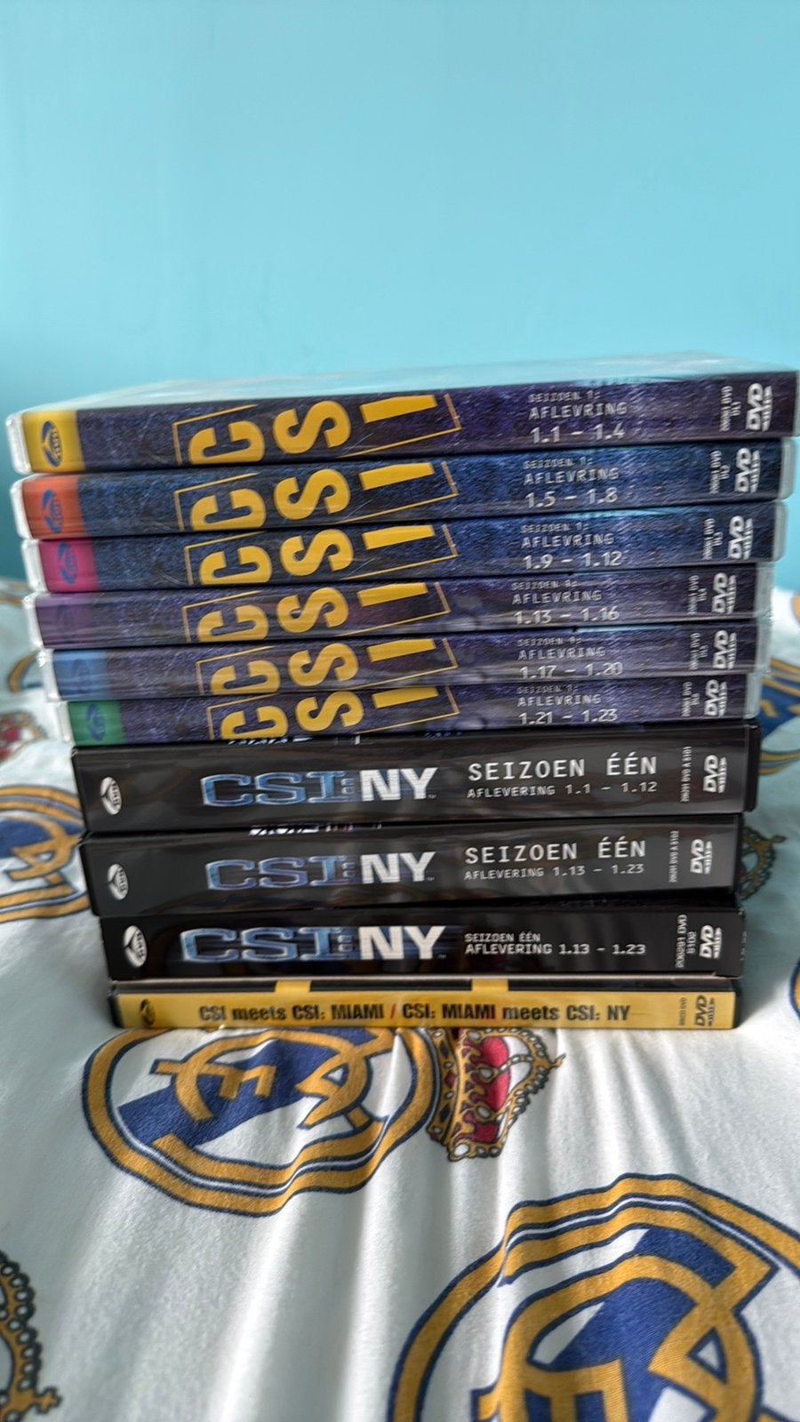 Beschrijving	Csi dvd’s. Sommigen nog nieuw., Vanaf 12 jaar, Ophalen of Verzenden, Zo goed als nieuw, Actie en Avontuur